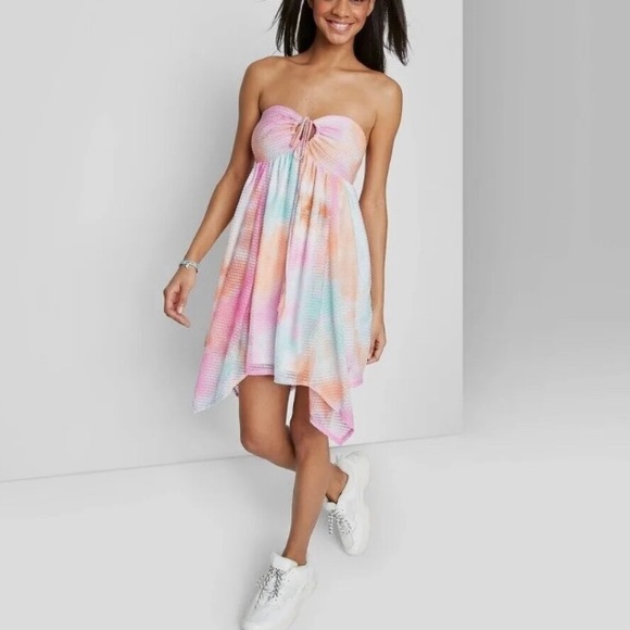 NWT Tie Dye Dress - Picture 2 of 2